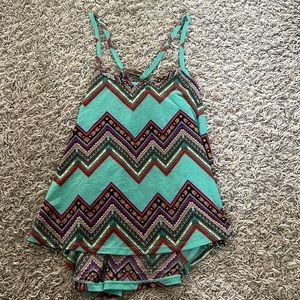 Teal tank